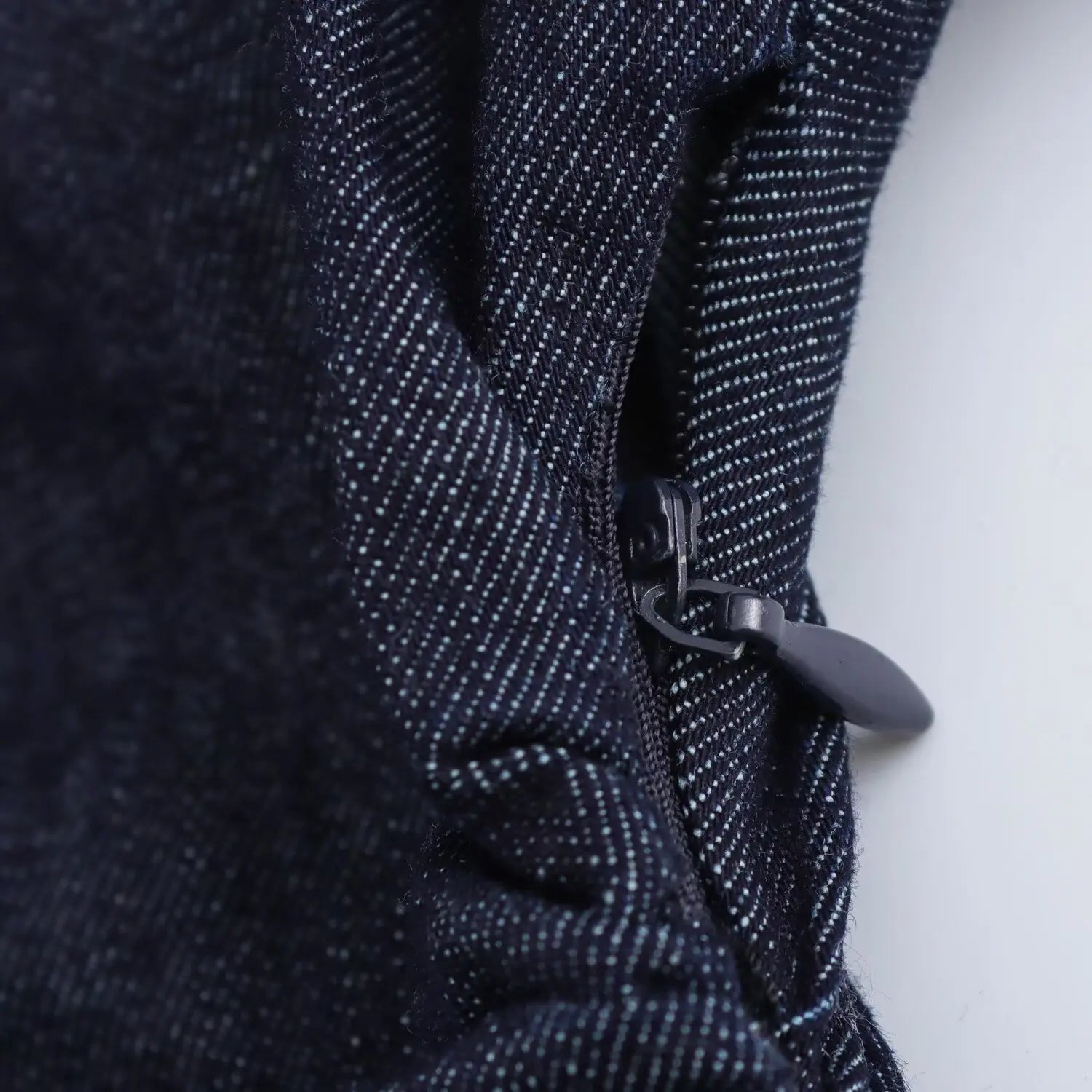 Button-Down Denim Midi Dress