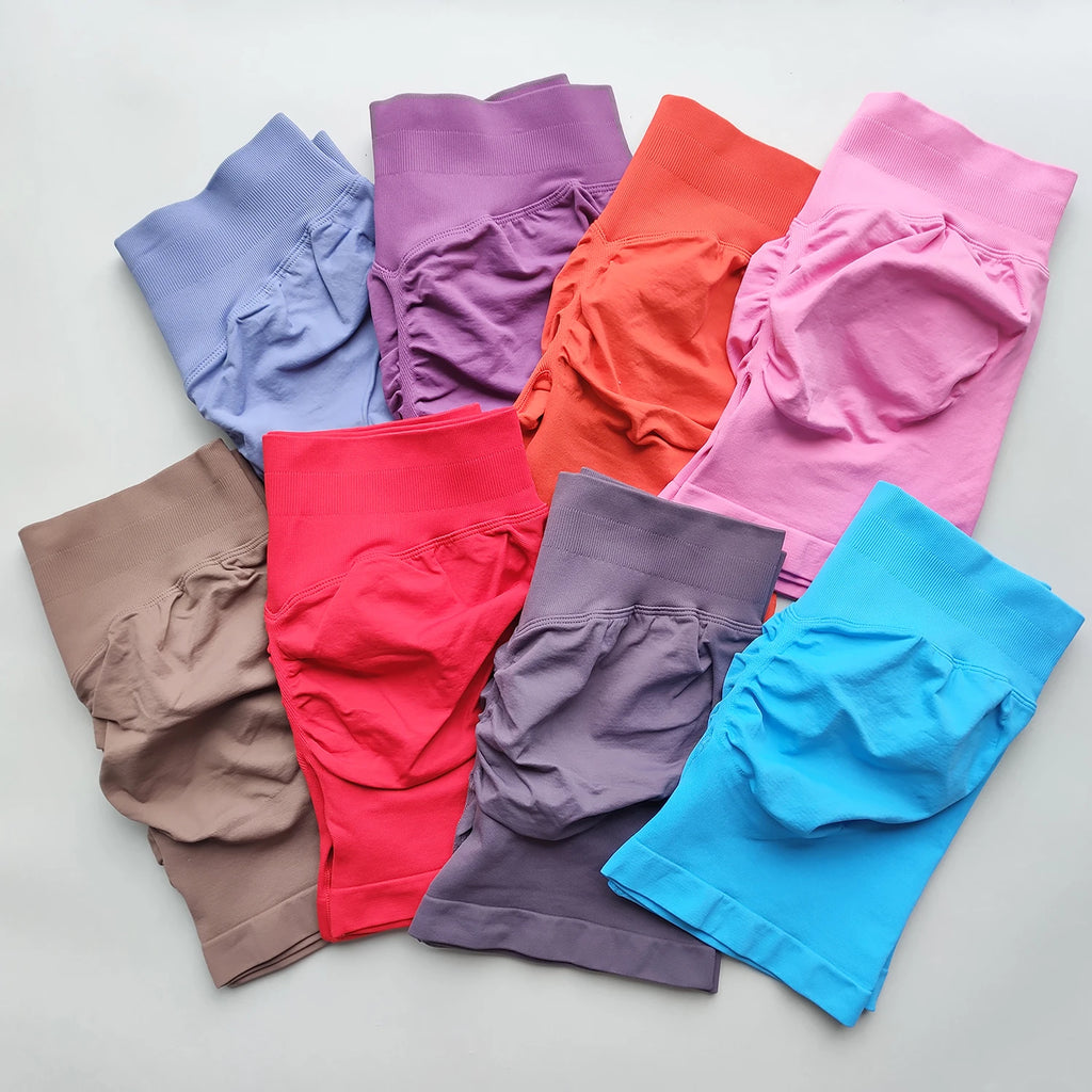 Seamless Scrunch Workout Shorts
