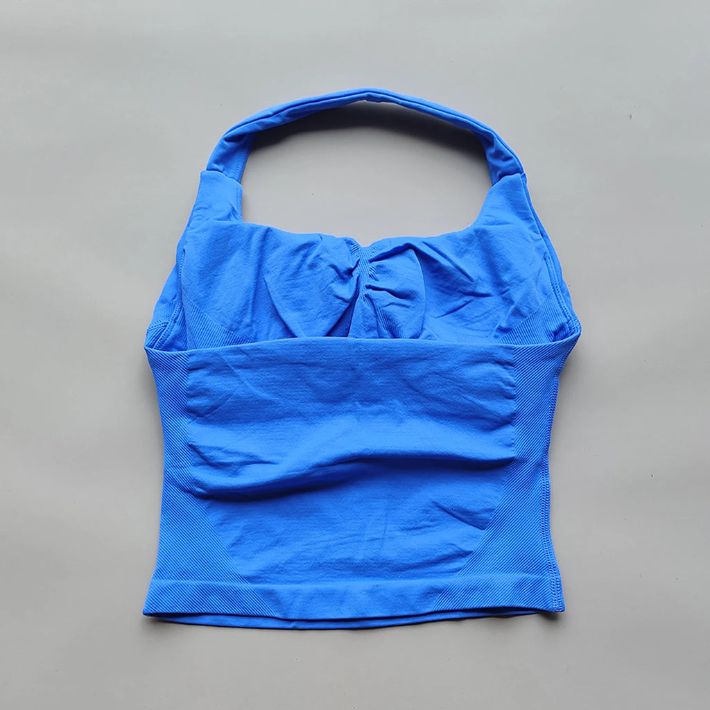 Seamless Halter Neck Top
