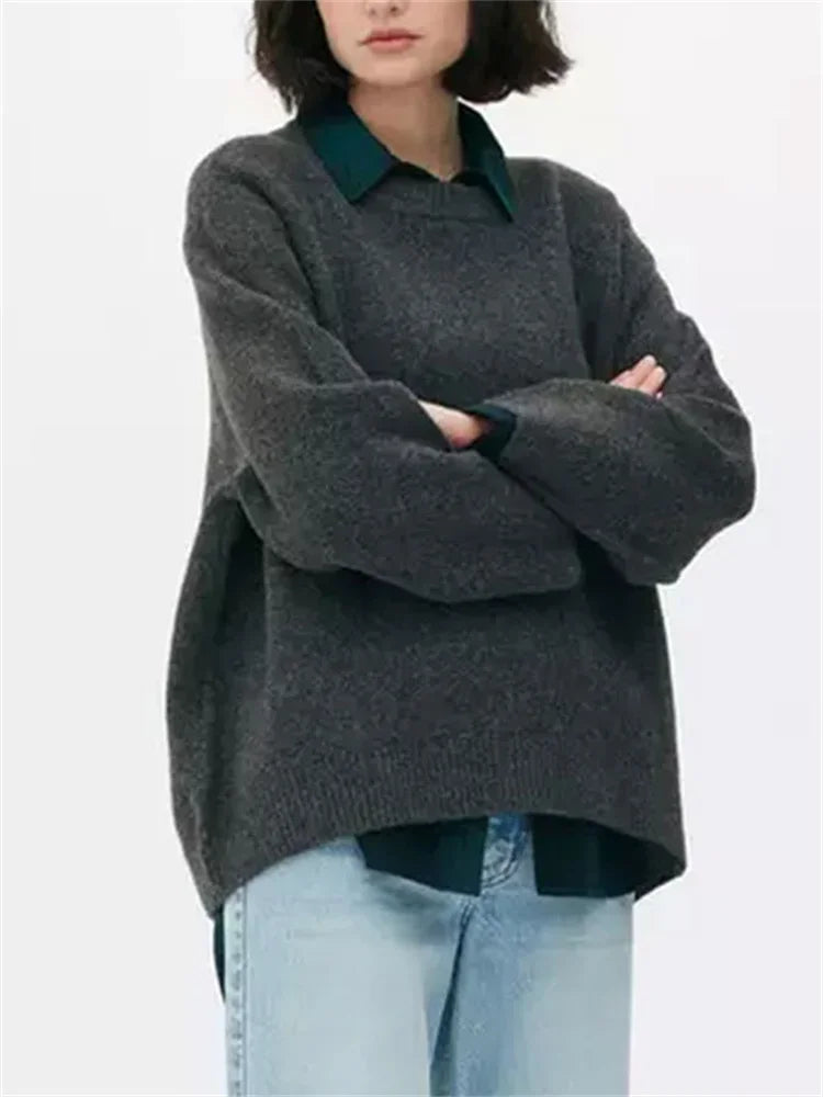Cozy Oversized Knit Sweater