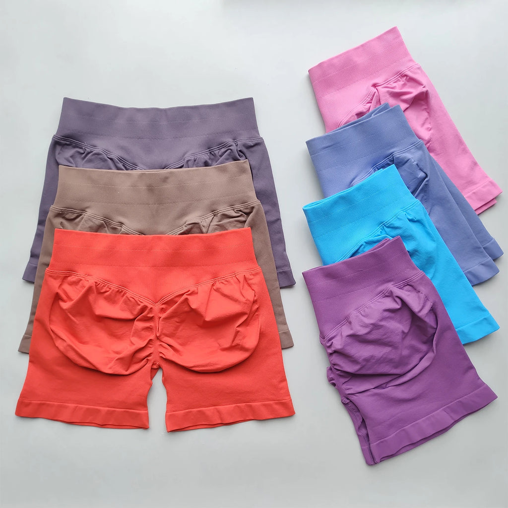 Seamless Scrunch Workout Shorts